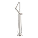 Ruvati Livia Single Handle Tall Floor Mounted Freestanding Tub Filler Faucet in Brushed Nickel Stainless - RVF5334BN - View 2