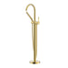 Ruvati Lucia Single Handle Tall Floor Mounted Freestanding Tub Filler Faucet in Brushed Gold - RVF5338SG - View 2