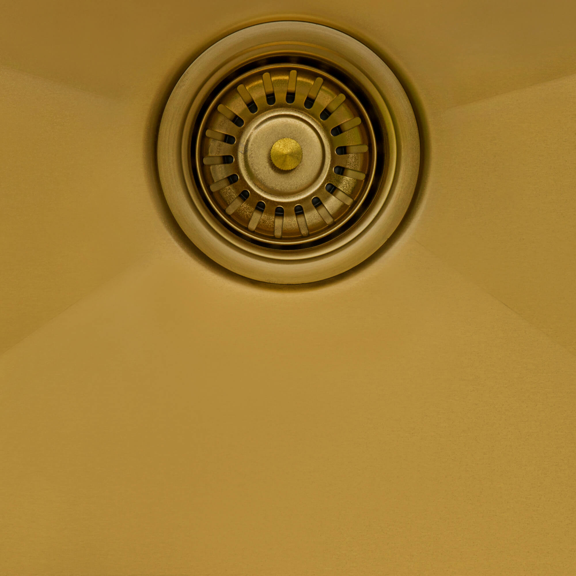 Ruvati 33" x 22" Topmount Workstation Matte Gold Stainless Kitchen Sink