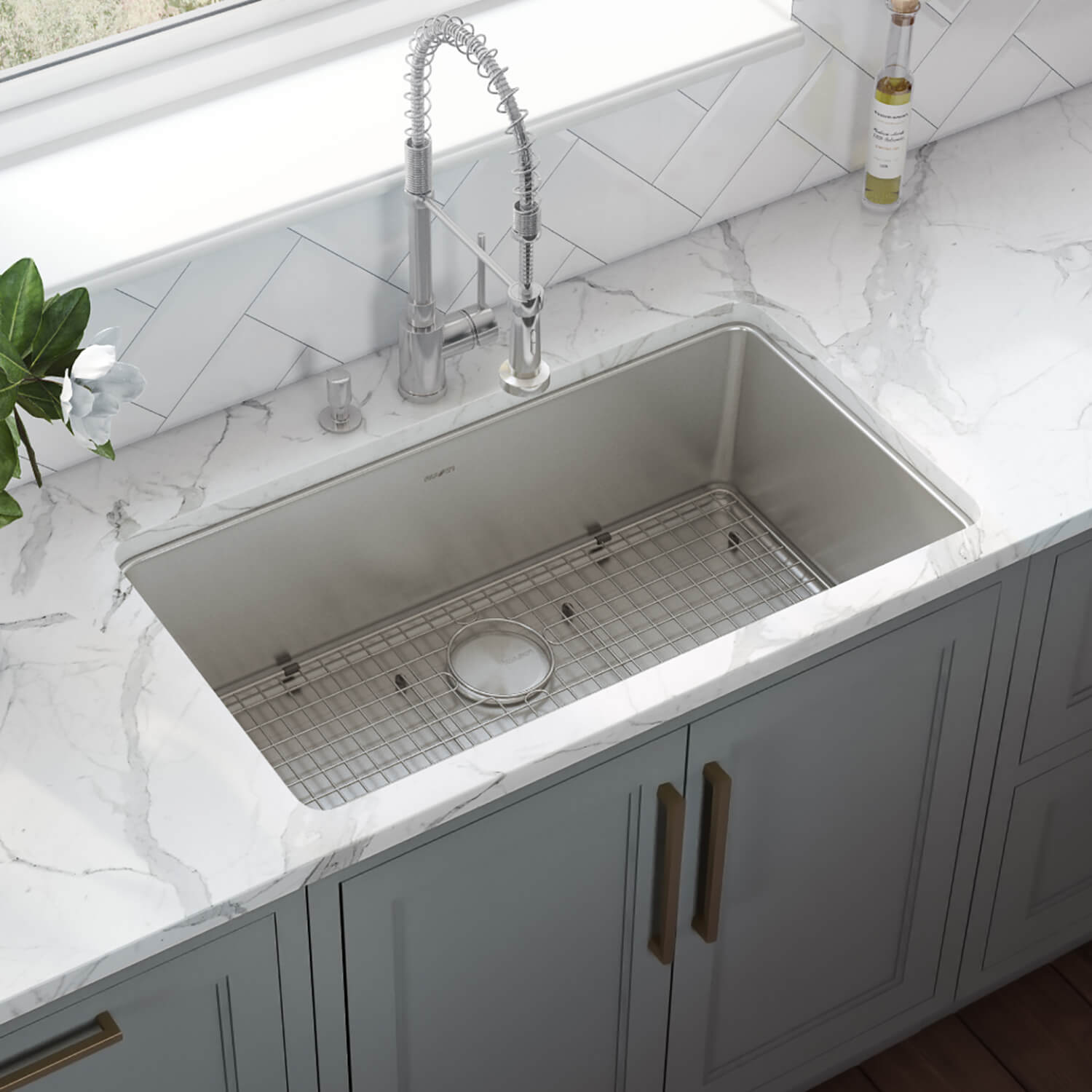 Ruvati 27" Undermount Stainless Steel Kitchen Sink