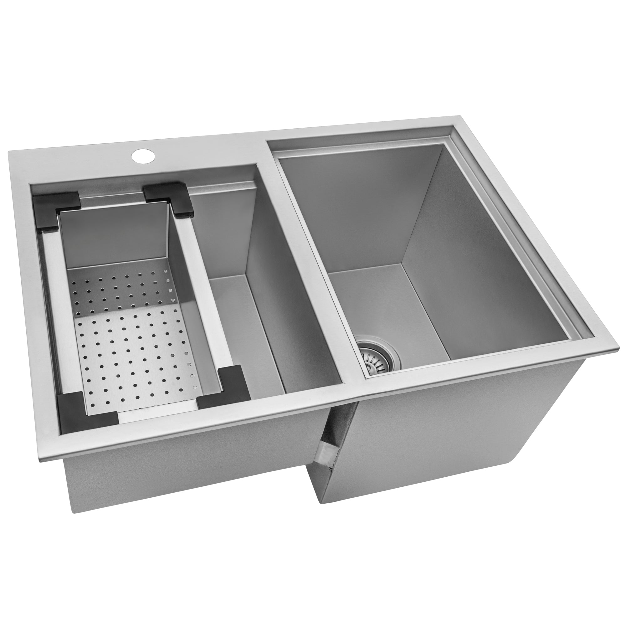 Ruvati Drop-In Outdoor Sink with Double-Wall Ice Chest Cooler