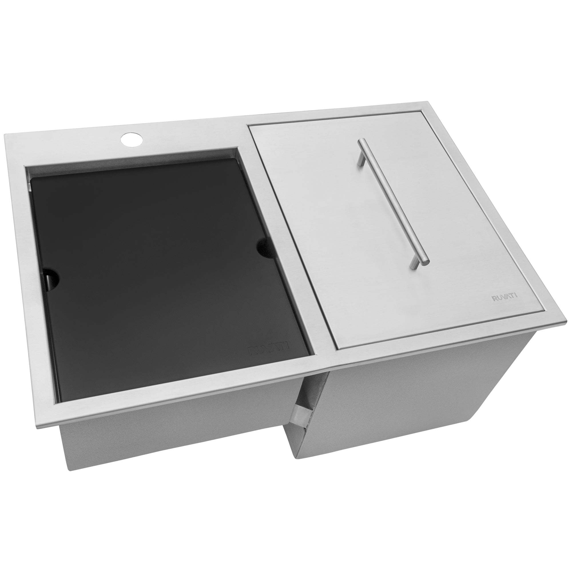 Ruvati Drop-In Outdoor Sink with Double-Wall Ice Chest Cooler