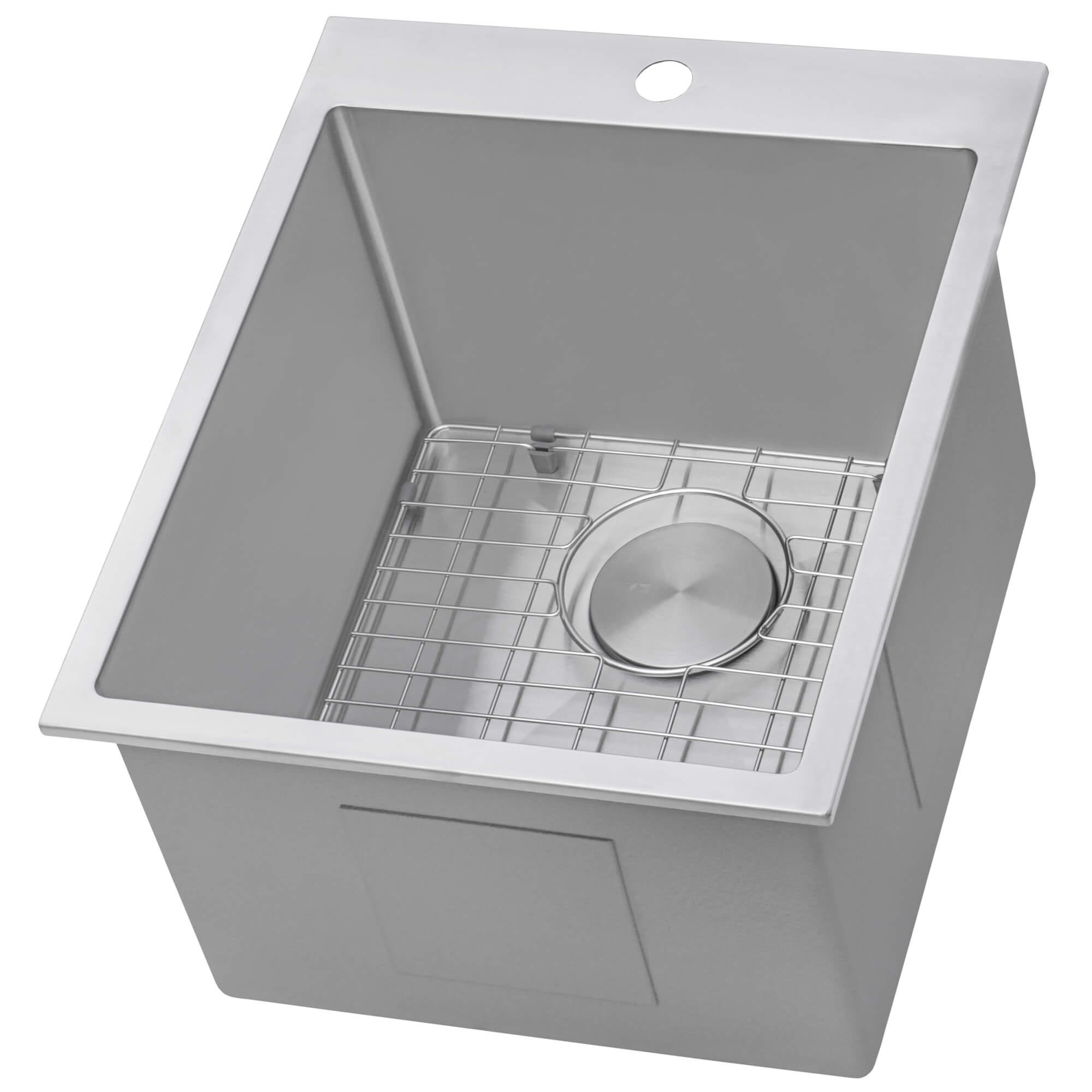 Ruvati 18" x 22" Topmount Laundry Utility Sink | 12" Deep