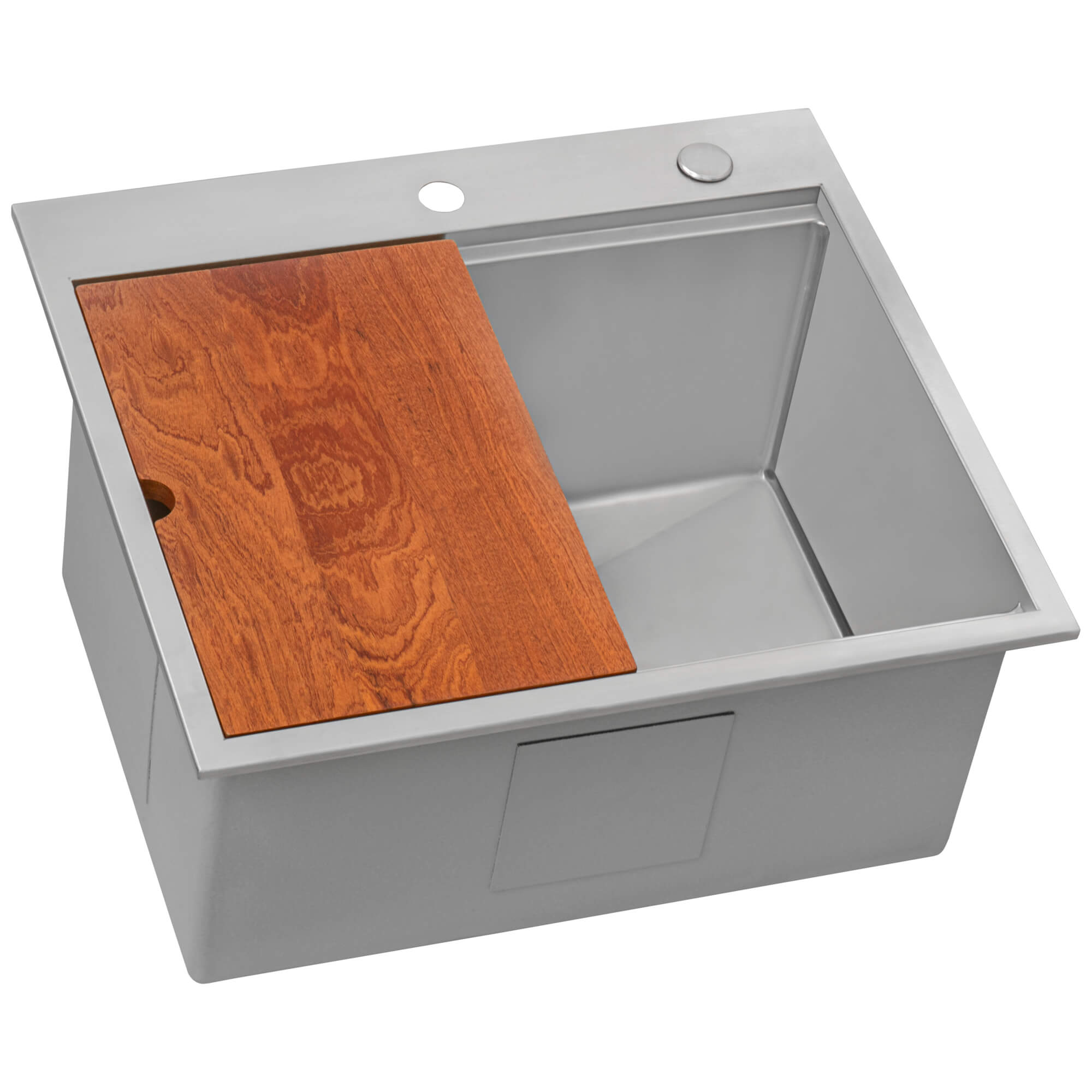 Ruvati 21" x 20" Topmount Laundry Utility Workstation Sink | 12" Deep