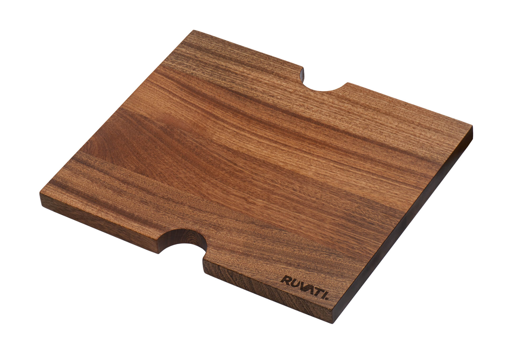 Ruvati 13" x 11" Solid Wood Cutting Board for Ruvati RVH8215 and RVQ5215 Workstation Sinks