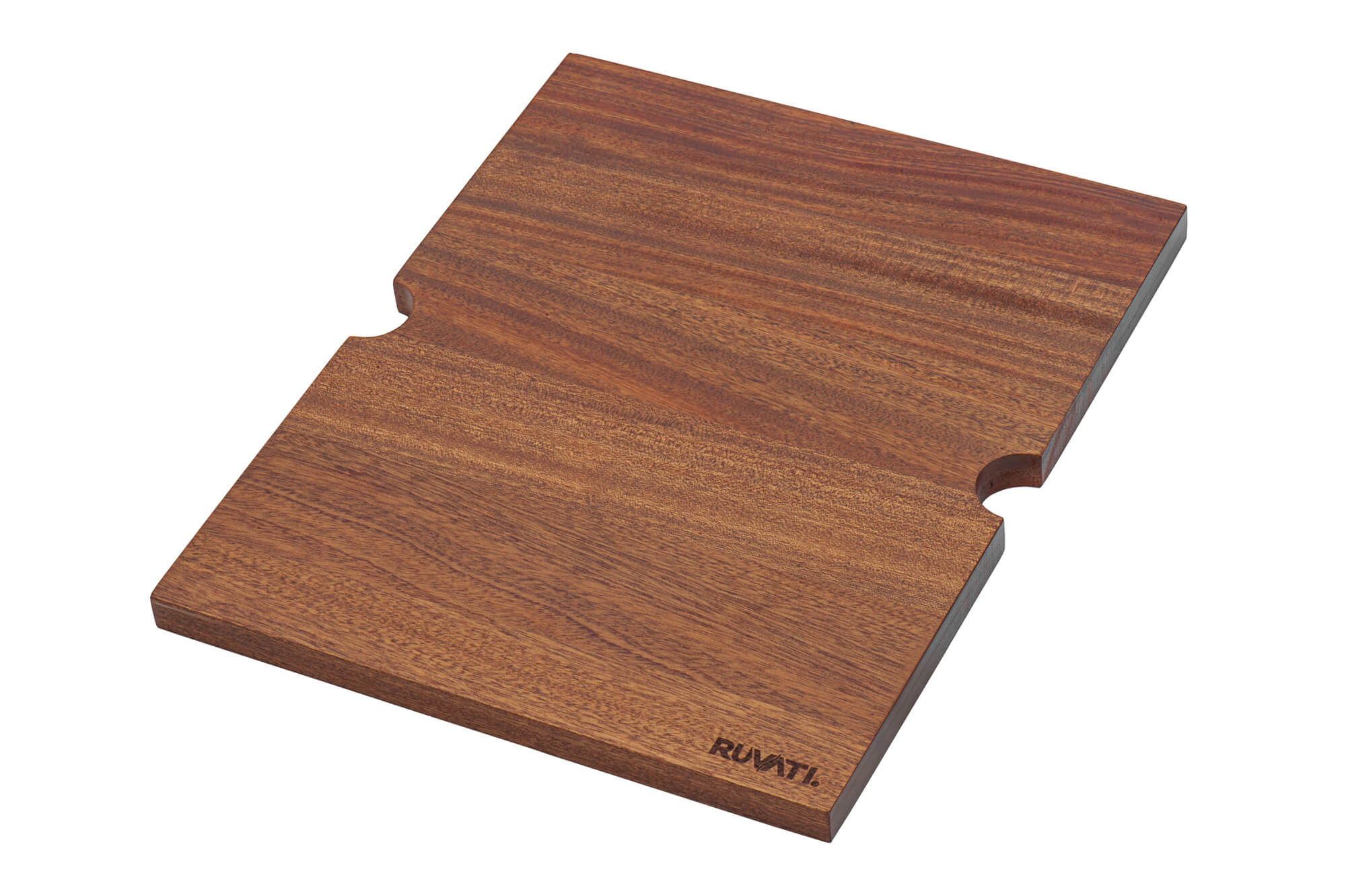 Ruvati 13.5" x 17" Solid Wood Cutting Board for Ruvati RVH8304 Workstation Sink