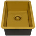 Ruvati 14" Undermount 16 Gauge Matte Gold Bar Prep Sink