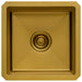 Ruvati 15" Undermount 16 Gauge Matte Gold Bar Prep Sink