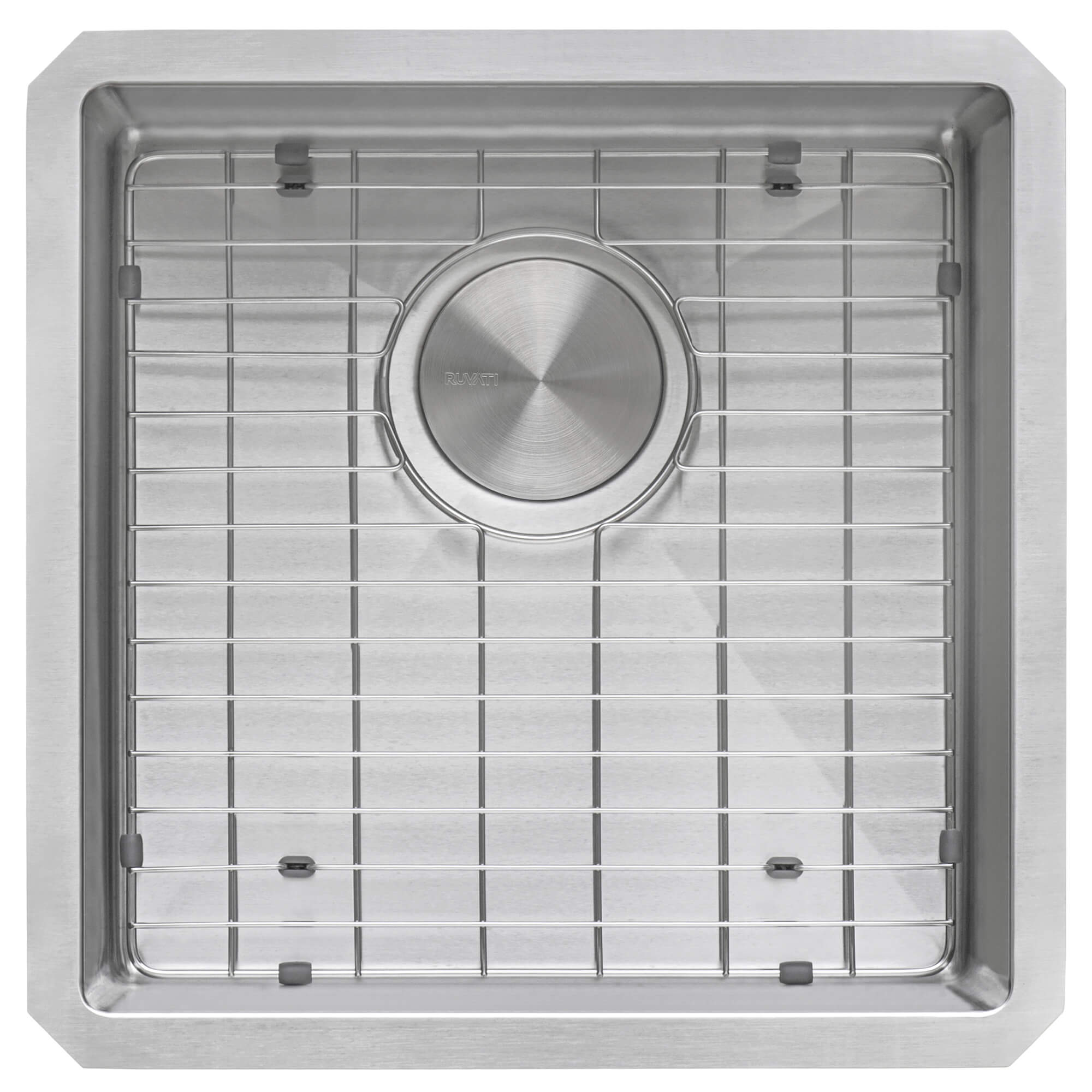 Ruvati 18" Undermount Prep Sink - 16 Gauge Stainless