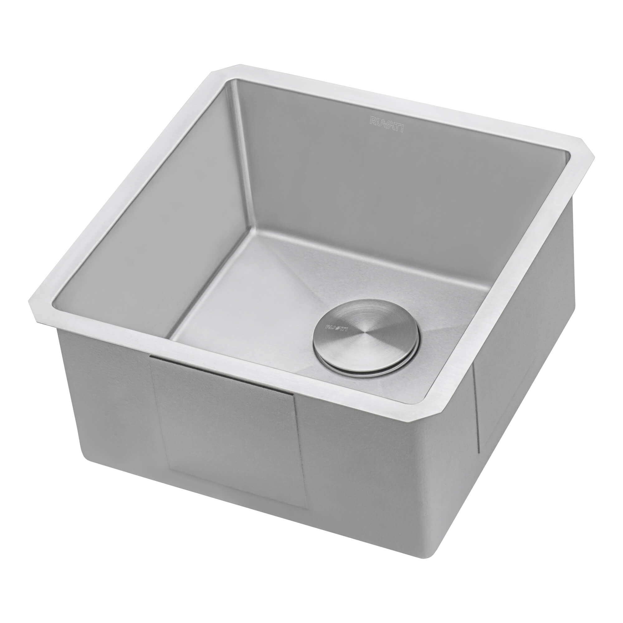 Ruvati 18" Undermount Prep Sink - 16 Gauge Stainless