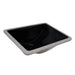 Ruvati 18" x 13" Undermount Bathroom Sink Black Rectangular Porcelain Ceramic with Overflow - RVB0720BK