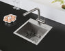 Ruvati 18" x 18" Topmount Stainless Single Bowl Prep Sink