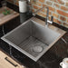 Ruvati 18" x 20" Topmount Prep Sink in 16 Gauge Stainless