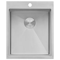 Ruvati 18" x 22" Topmount Laundry Utility Sink | 12" Deep