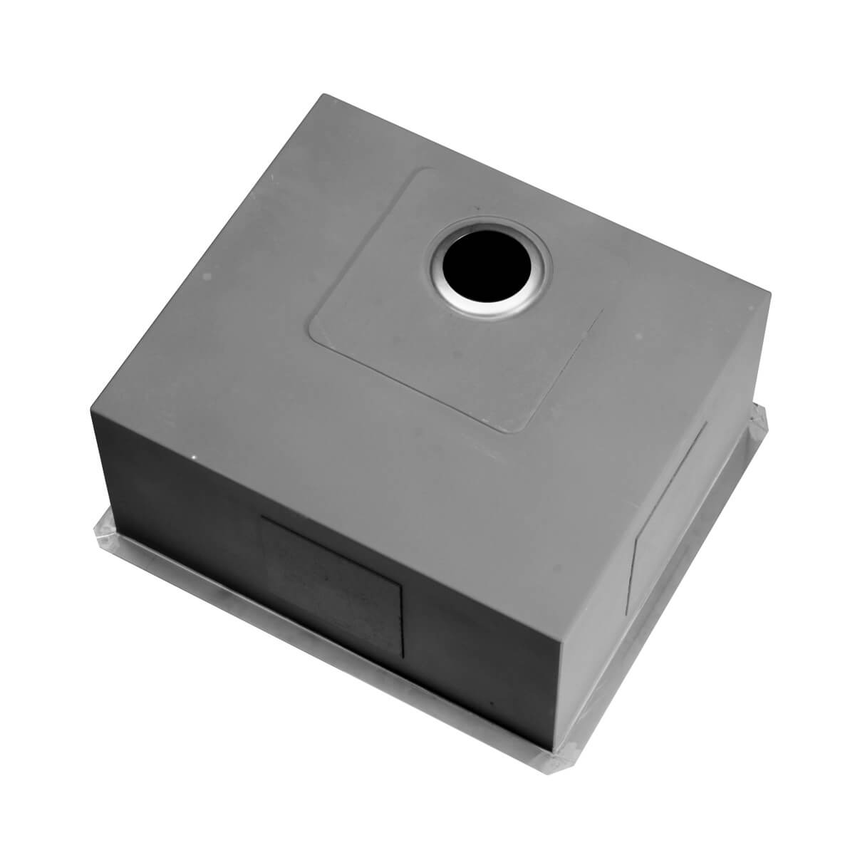 Ruvati 21" Undermount Kitchen Sink in 16 Gauge Gunmetal