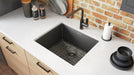 Ruvati 21" Undermount Kitchen Sink in 16 Gauge Gunmetal
