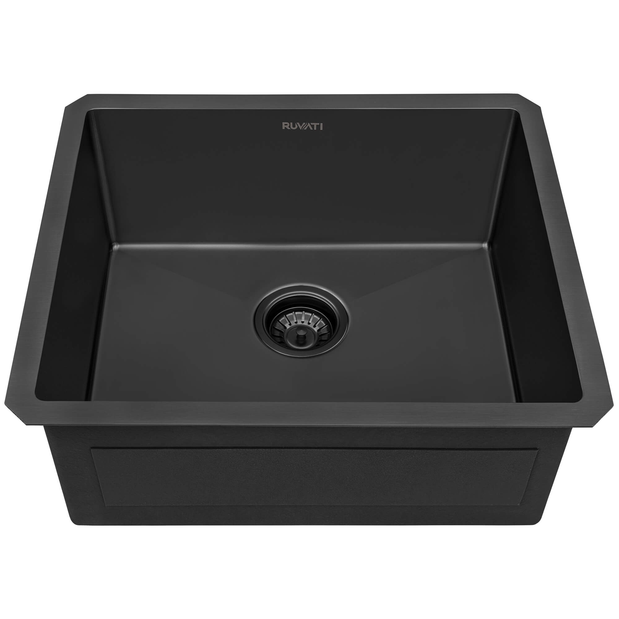 Ruvati 21" Undermount Kitchen Sink in 16 Gauge Gunmetal