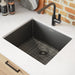 Ruvati 21" Undermount Kitchen Sink in 16 Gauge Gunmetal