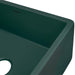 Ruvati 23" Fireclay Farmhouse Sink in Emerald Green