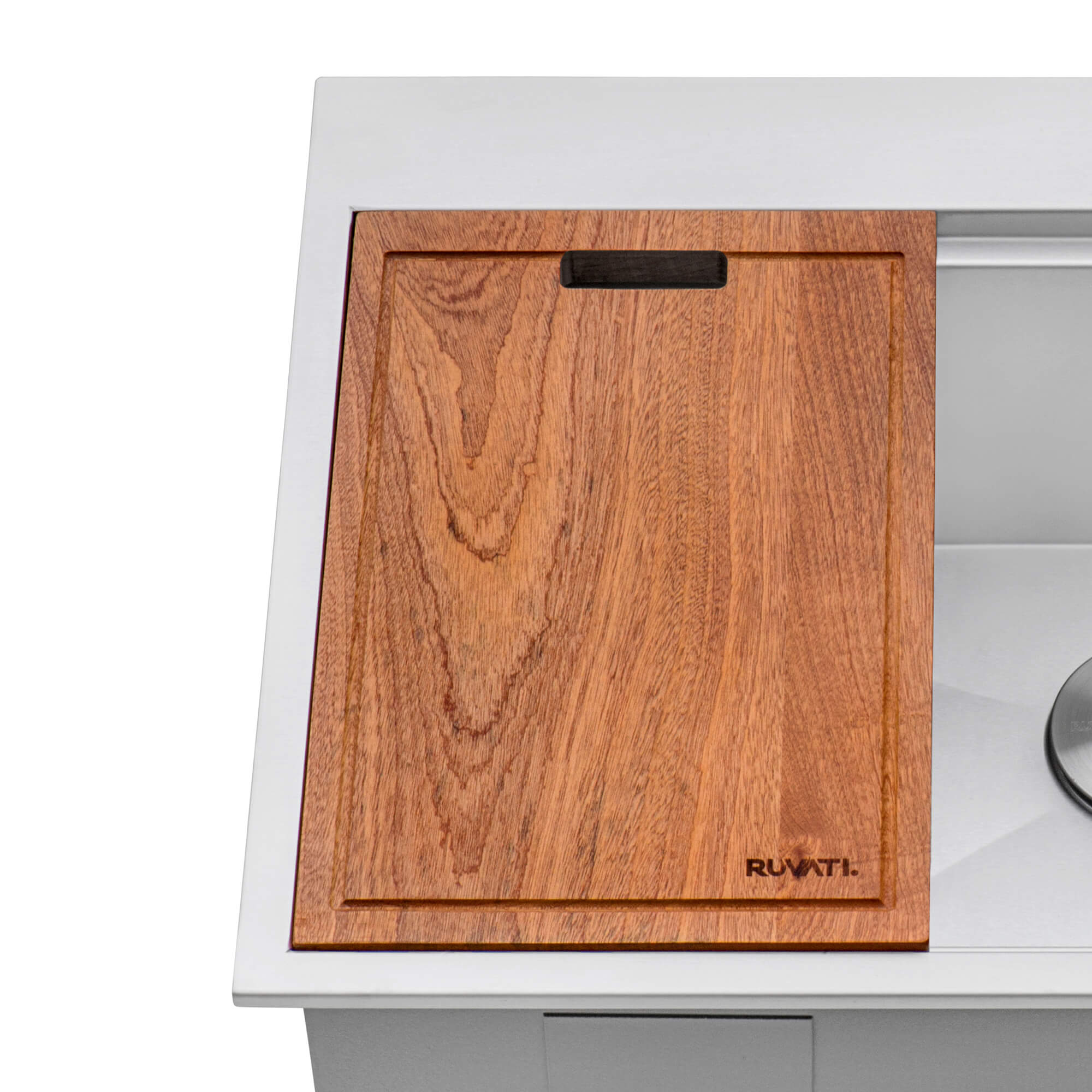 Ruvati 23" x 20" Topmount Workstation Kitchen Sink