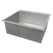 Ruvati 24" x 20" Drop-in 16 Gauge Stainless Steel Rounded Corners Topmount Kitchen Sink Single Bowl - RVH8014