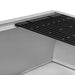 Ruvati 27" Undermount Workstation Offset Drain Kitchen Sink