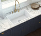 Ruvati 27" White Fireclay Kitchen Sink | Made in Italy