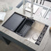 Ruvati 30" Undermount Workstation Offset Drain Kitchen Sink