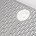 Ruvati 33" Granite Composite Workstation Drop-in Topmount Kitchen Sink Matte White - RVG1302WH