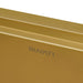 Ruvati 33" Matte Gold Stainless Workstation Kitchen Sink