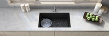 Ruvati 33" x 19" Granite Composite Undermount Single Bowl Kitchen Sink - Midnight Black