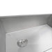 Ruvati 36" Slope Bottom Offset Drain Undermount 16 Gauge Stainless Kitchen Sink