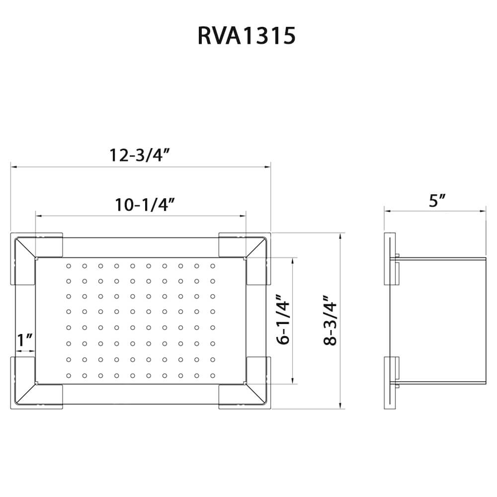 Ruvati Colander for Ruvati RVH8215 Sink