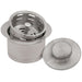 Ruvati Extended Garbage Disposal Flange Basket Strainer and Stopper