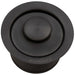 Ruvati Extended Garbage Disposal Flange with Basket and Stopper in Gunmetal