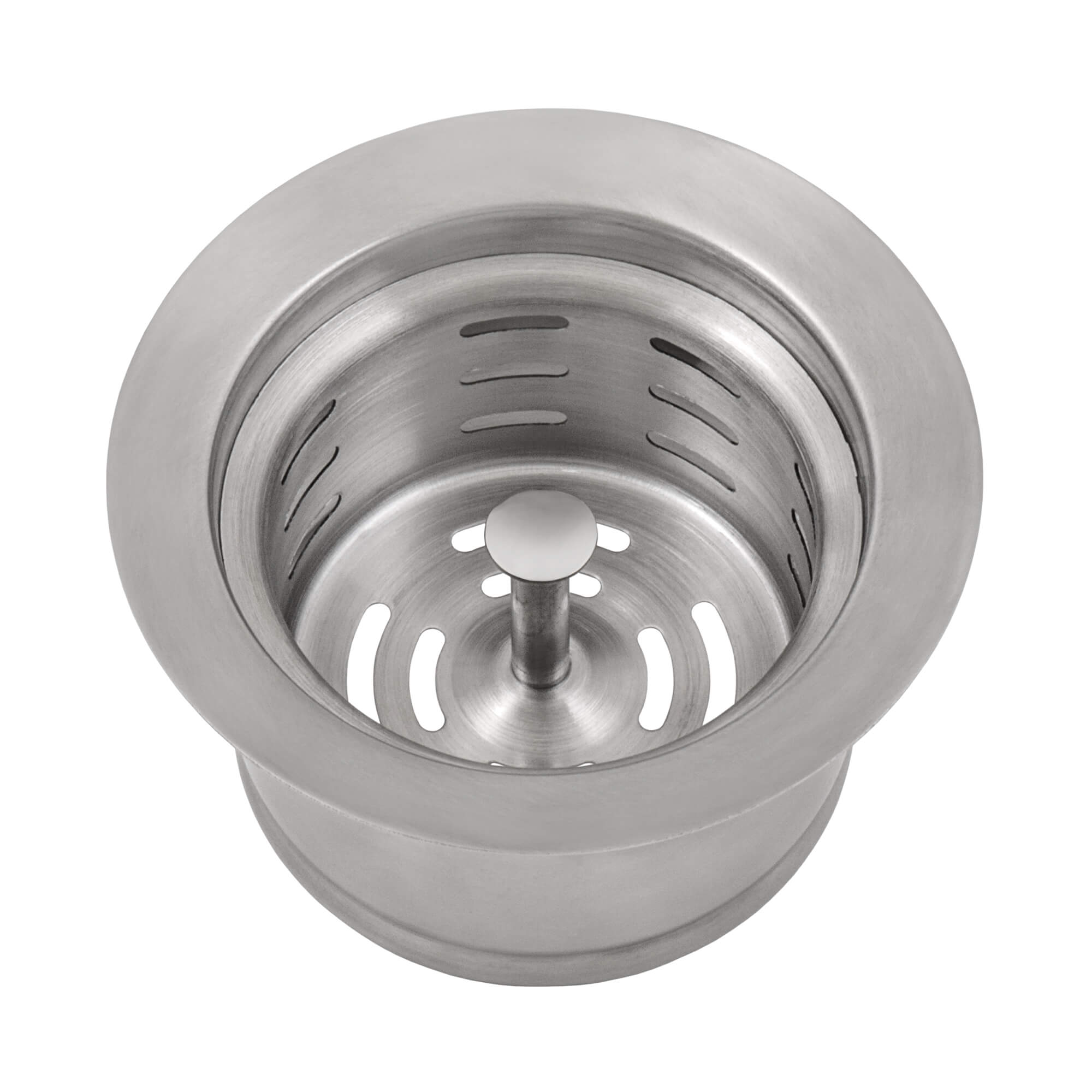 Ruvati Extended Garbage Disposal Flange with Deep Basket Strainer for Kitchen Sinks