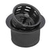 Ruvati Extended Garbage Disposal Flange with Deep Basket Strainer in PVD