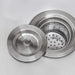 Ruvati RVA1025 Kitchen Sink Basket Strainer in Stainless Steel