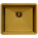 Ruvati RVH7121GG 21" Undermount Tight Radius Matte Gold Stainless Steel Single Bowl Kitchen Sink