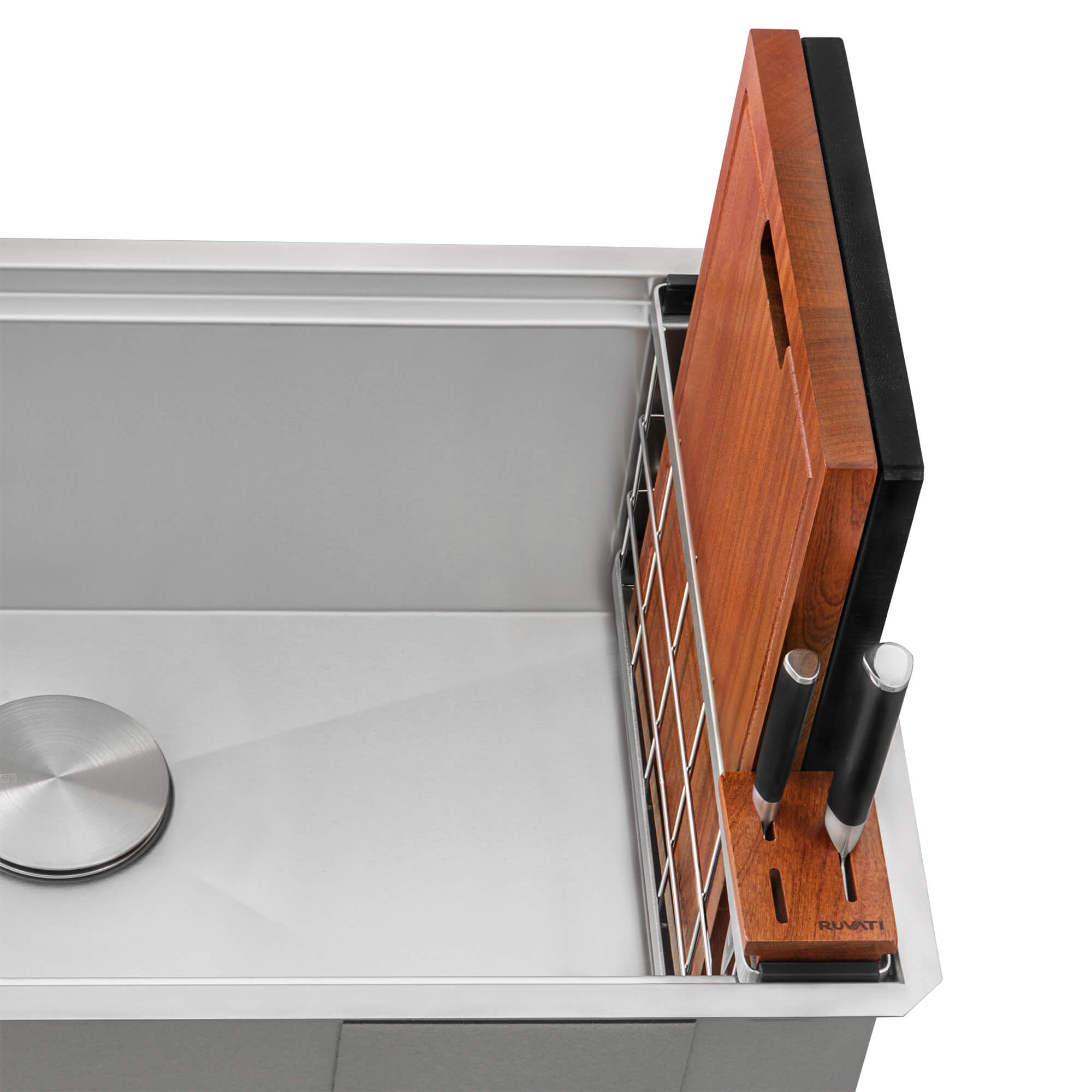 Ruvati Workstation Sink Organizer