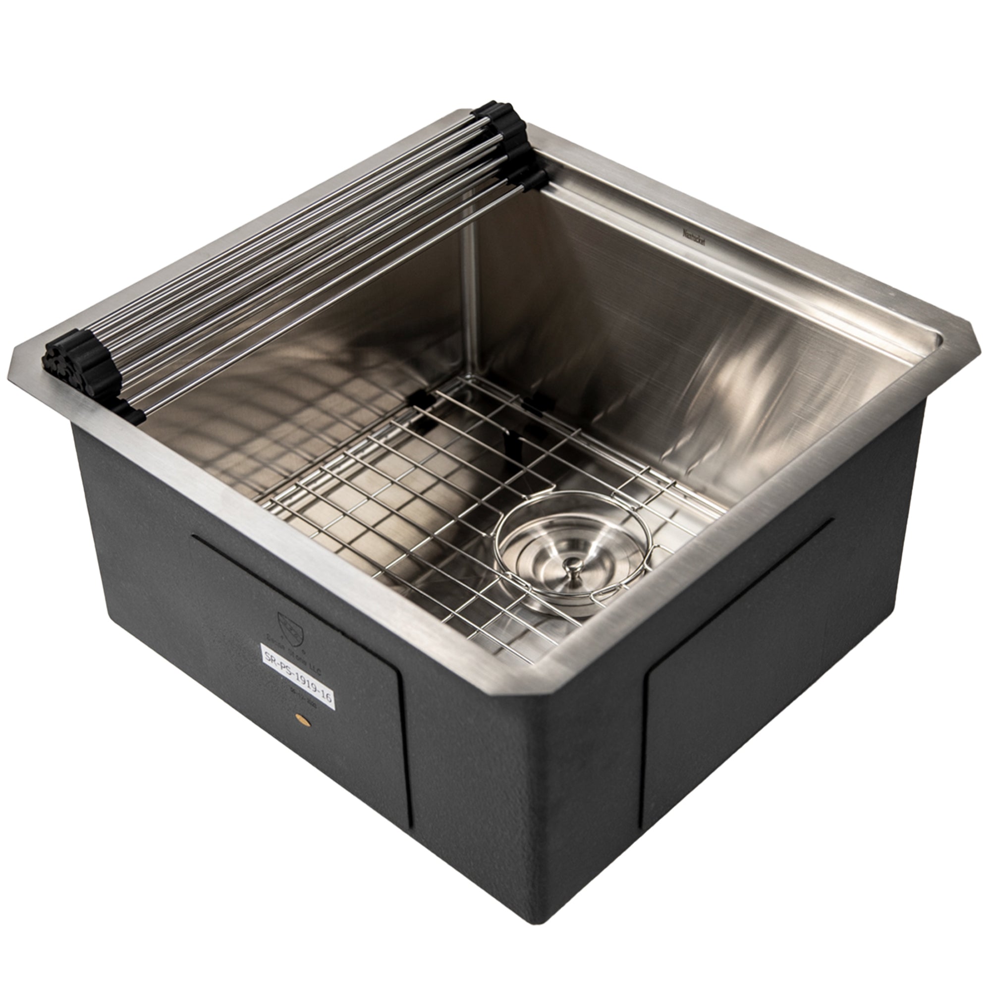 Nantucket Sinks 19" Single Bowl Undermount Workstation Prep Sink