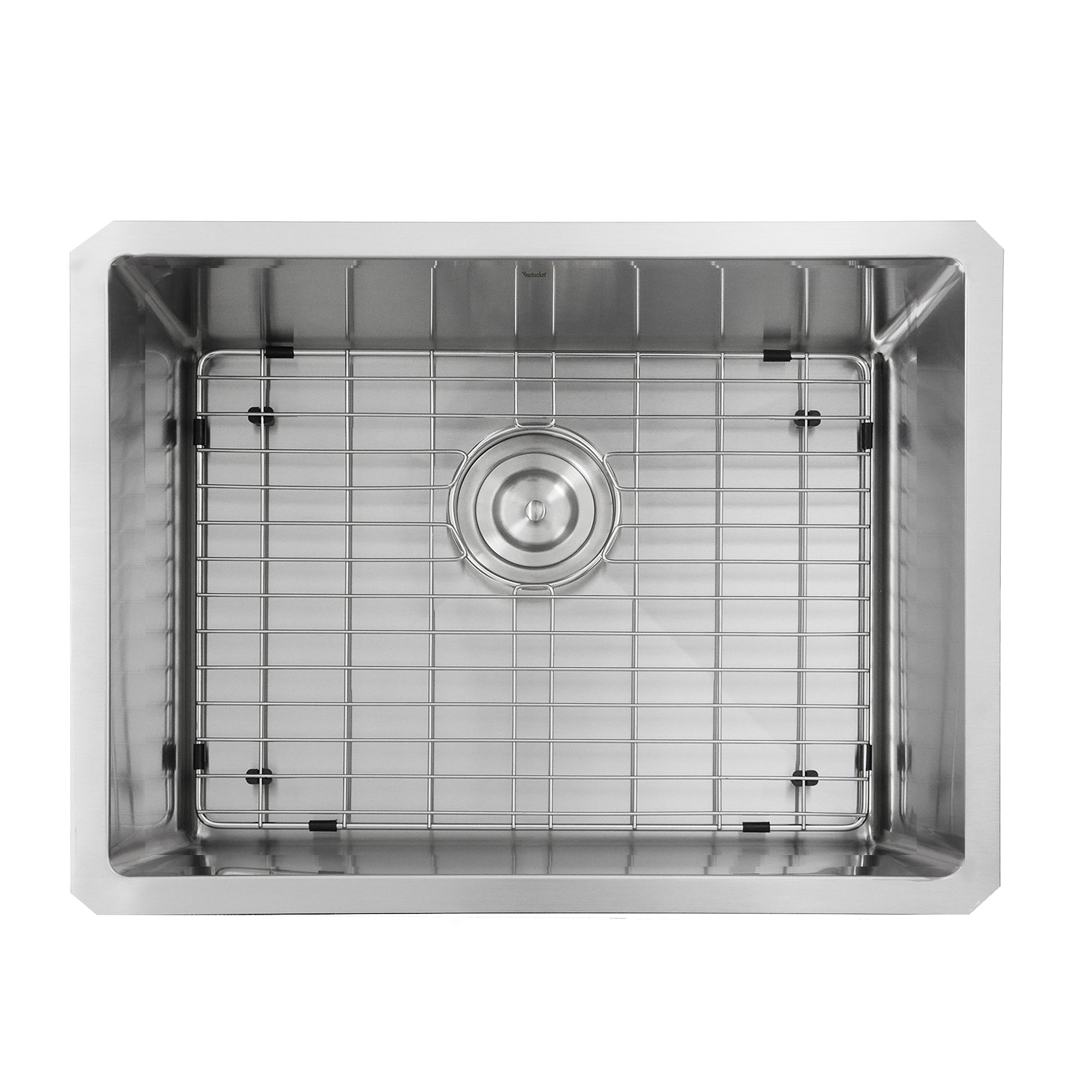Nantucket Sinks Sr2318 - Pro Series Rectangle Single Bowl Undermount Small Radius Corners Stainless Steel Kitchen Sink