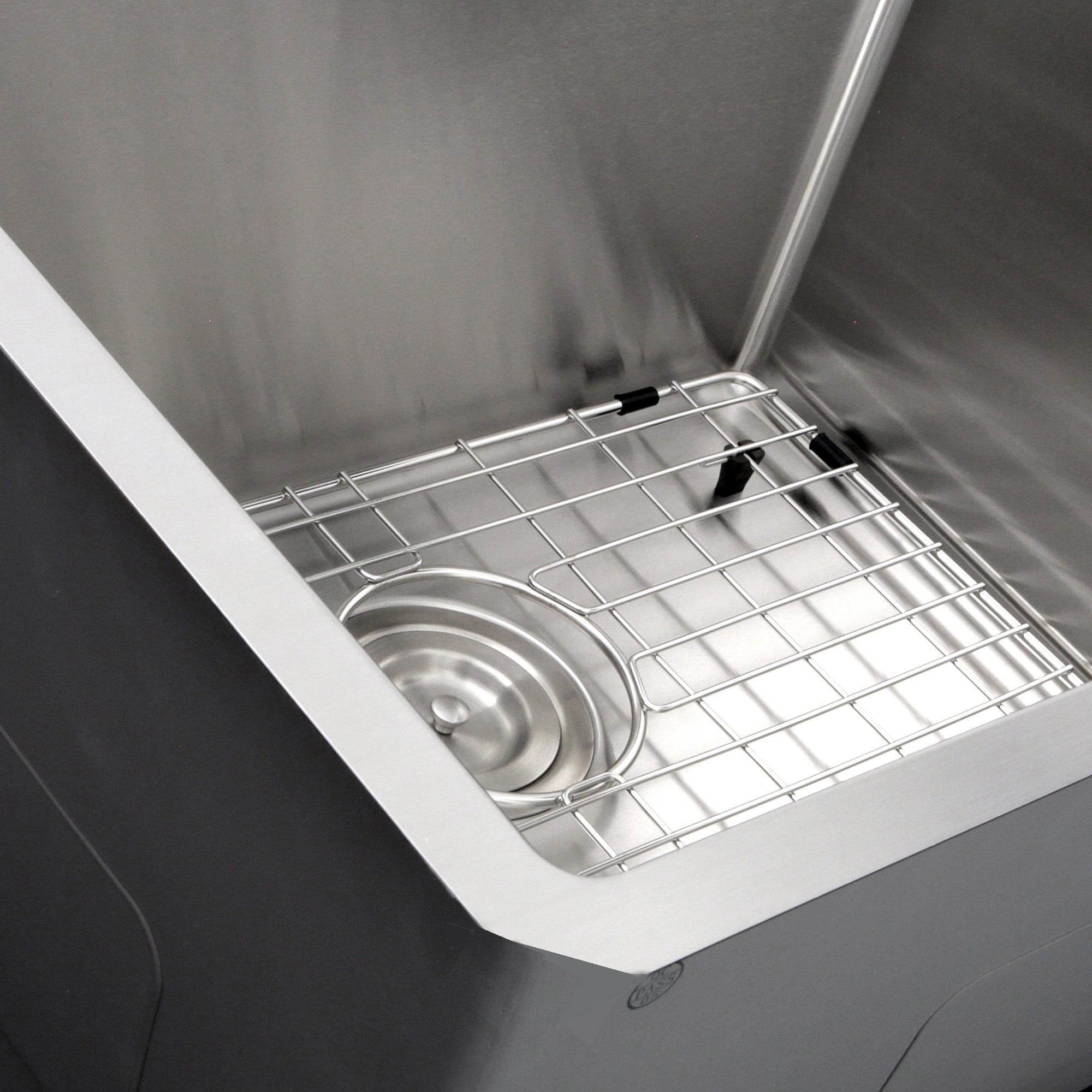 Nantucket Sinks Sr2318 - Pro Series Rectangle Single Bowl Undermount Small Radius Corners Stainless Steel Kitchen Sink