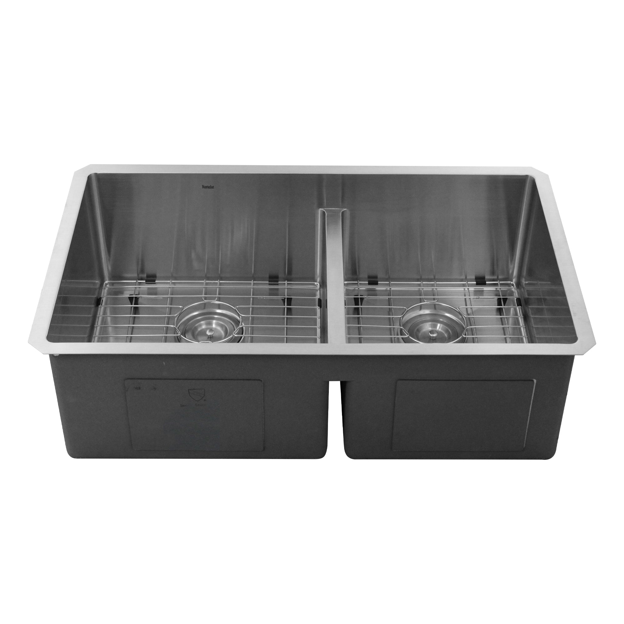 32" Pro Series 60/40 Stainless Steel Kitchen Sink