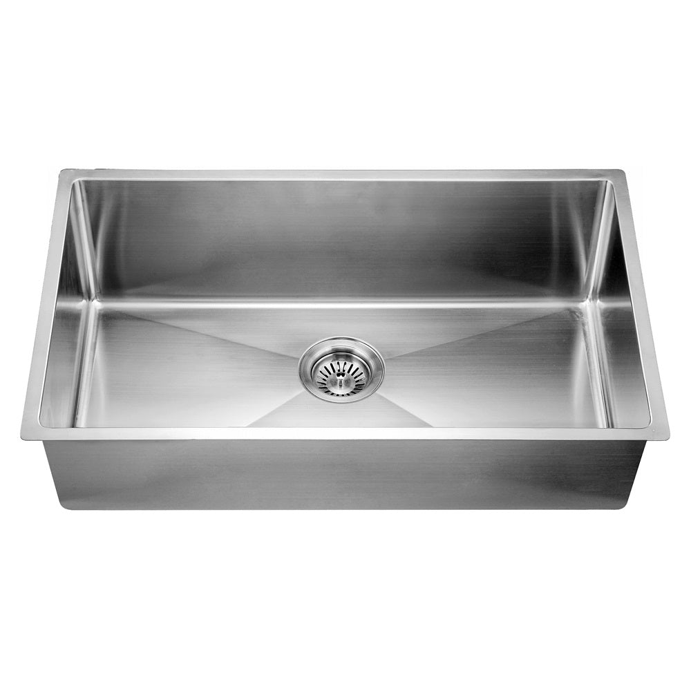 Dawn 32" Single Bowl Undermount 18 Gauge Stainless Steel Kitchen Sink