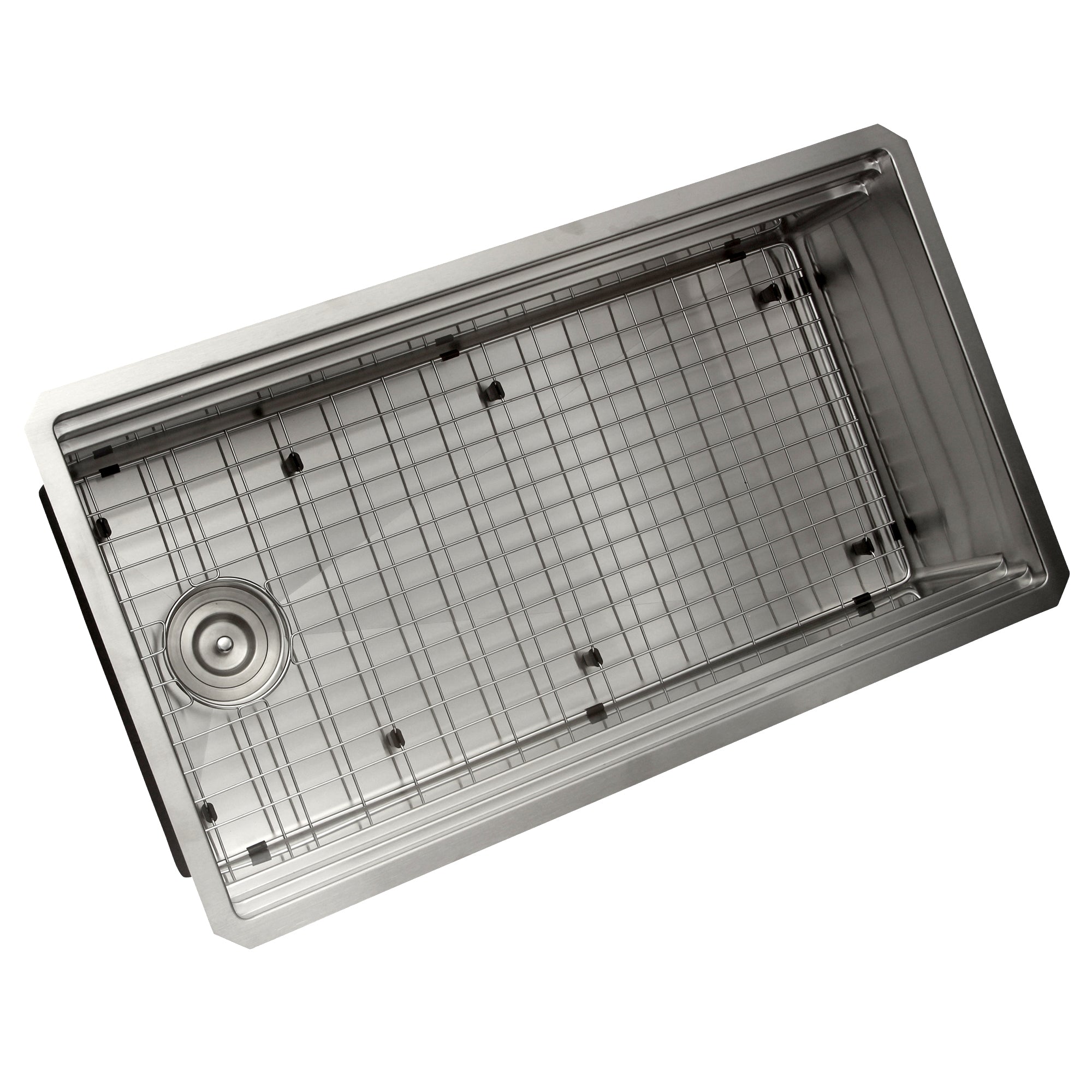 Nantucket Sinks 32" Small Radius Undermount Workstation Kitchen Sink