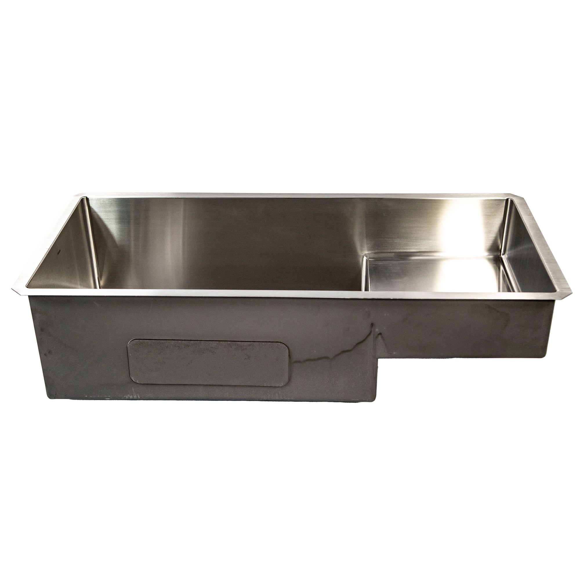 Nantucket Sinks 39" Undermount Kitchen Sink with Raised Platform