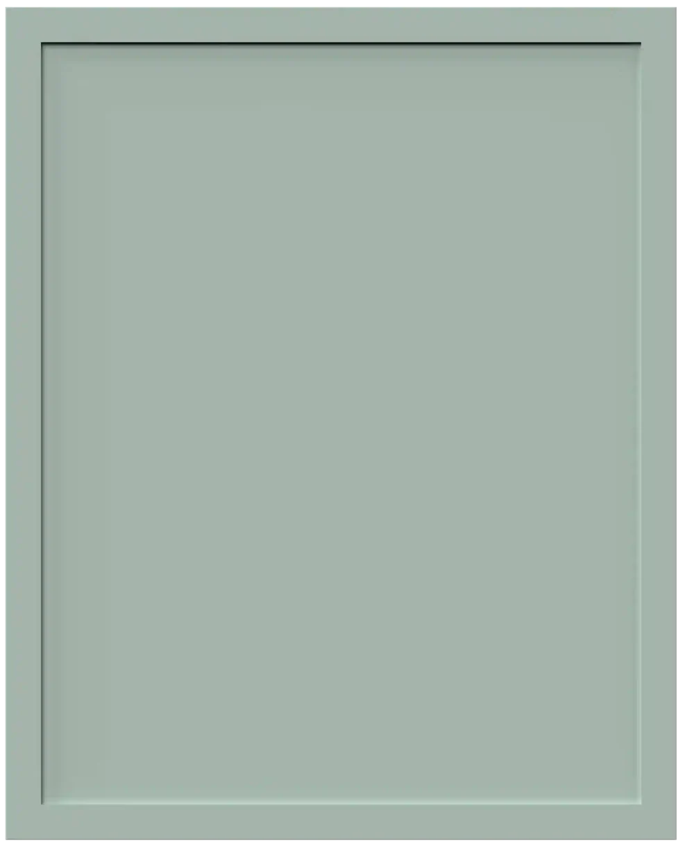 Fabuwood Small Sample Door in Sage Green