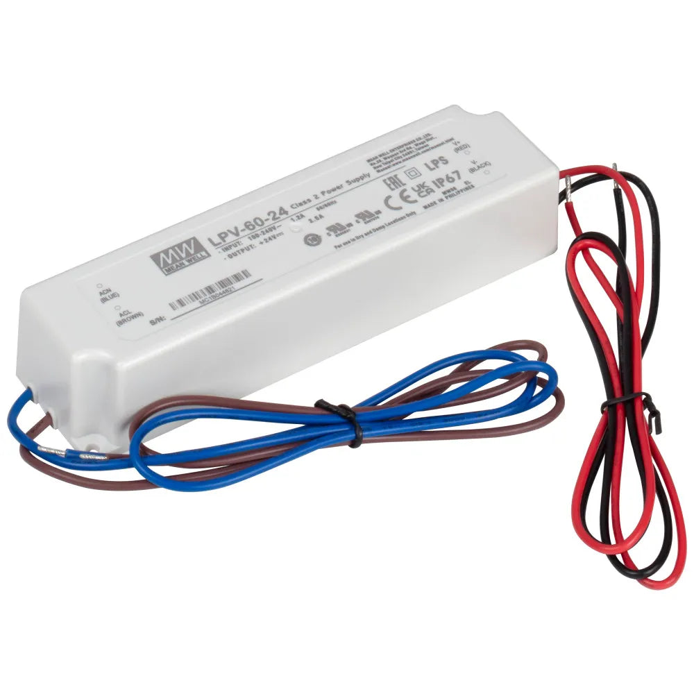 12V Hardwired IP67 Waterproof Power Supply-DirectSinks