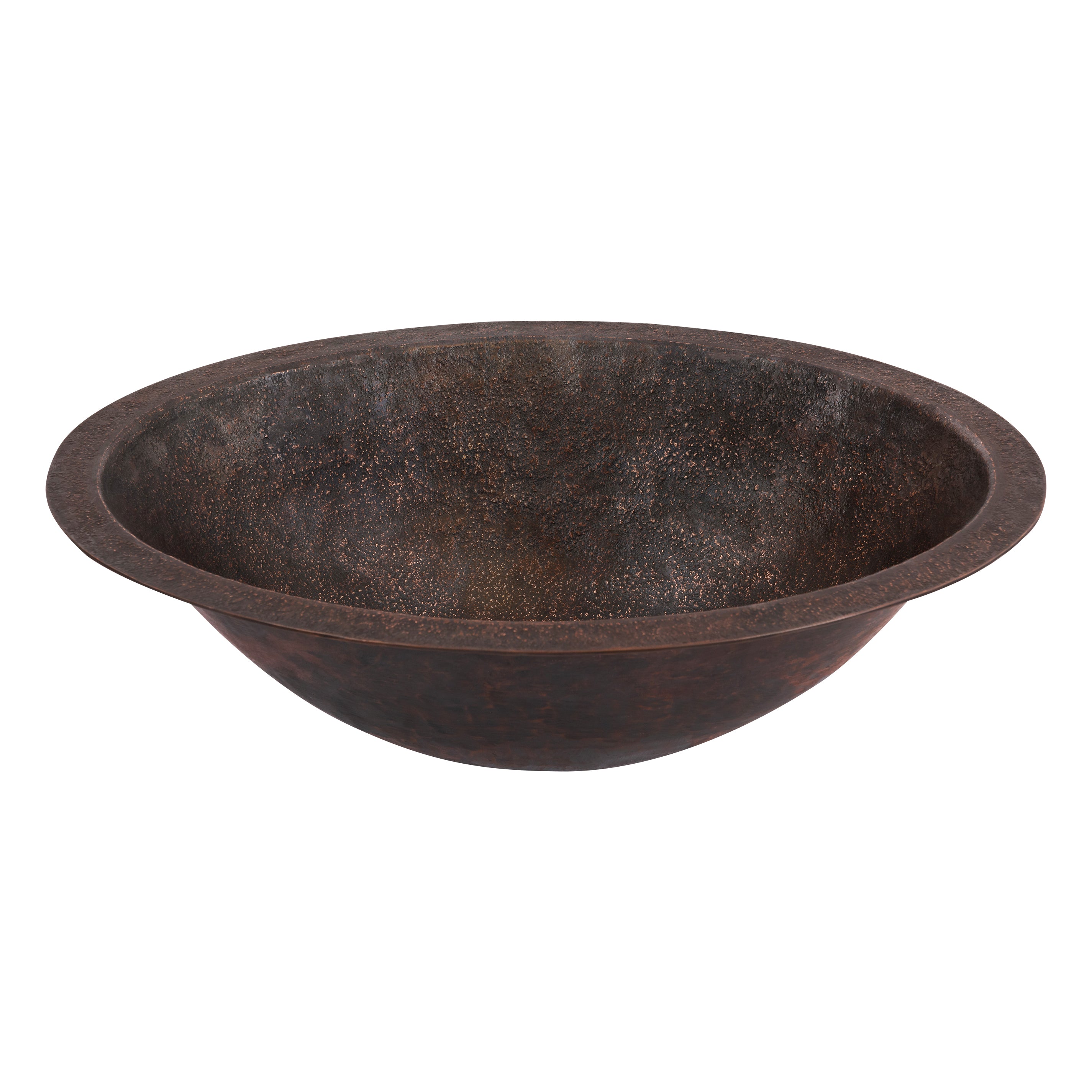 Undermount 19" x 14" Terra Firma 10 Gauge Thick Copper Bathroom Sink